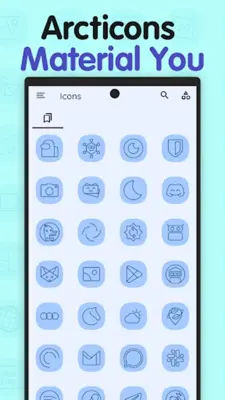 Arcticons Material You Icons android App screenshot 7